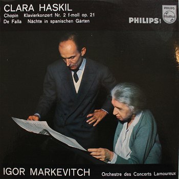 LP - Clara Haskil, piano - Igor Markevitch, dirigent - 0