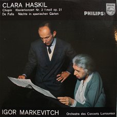LP - Clara Haskil, piano - Igor Markevitch, dirigent