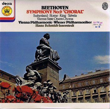 LP - Beethoven - Symphony No.9, choral - Hans Schmidt Isserstedt - 0
