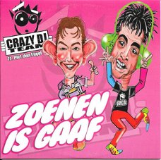 Crazy DJ's Team ft Piet Den Engel – Zoenen Is Gaaf (2 Track CDSingle) Nieuw