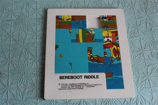 Schuifpuzzel De Bereboot - Riddle - 0
