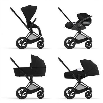 Cybex Trio Priam 4 kinderwagen + luxe reiswieg + Cloud Z2 i-Size - 3