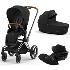 Cybex Trio Priam 4 kinderwagen + luxe reiswieg + Cloud G i-Size