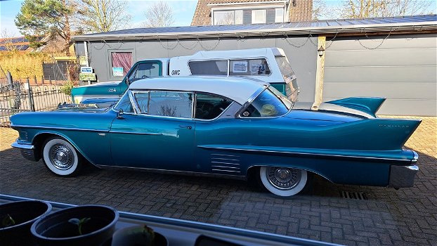 Cadillac 1958 59 body chassis schijfremmen set cardann - 6