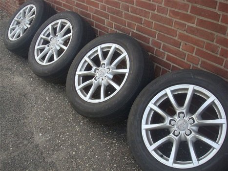 18’’Inch Originele Audi Y-Spoke Velgen en banden 5x112 - 1