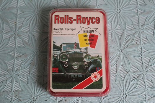 Kwartet-troefspel Rolls-Royce - 0