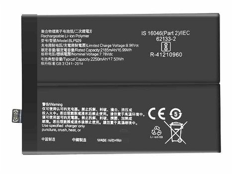 High-compatibility battery BLP929 for OPPO Reno8 pro, Reno8 Pro+ - 0