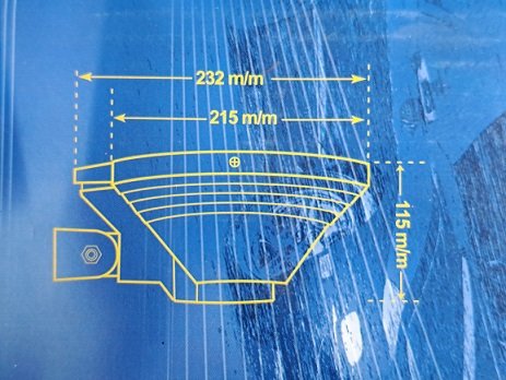 Hilite SH750 Verstraler met Witte Verlichtingsring voor Truck Ø215mm - 6