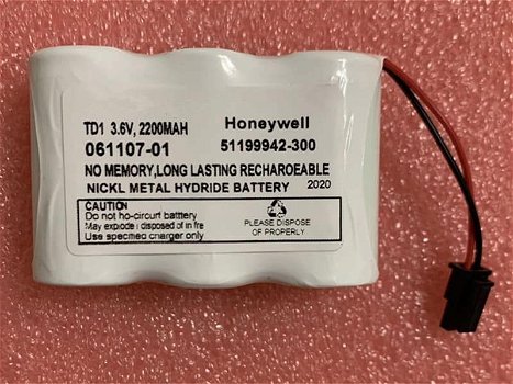 New Battery Ni-MH Batteries HONEYWELL 3.6V 2200mAh - 0