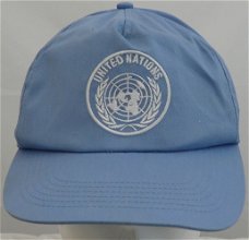 Pet / Cap, UN - VN (United Nations - Verenigde Naties), Koninklijke Landmacht, jaren'90.(Nr.5)