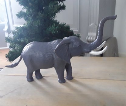 Speelgoed olifant miniatuur - 0