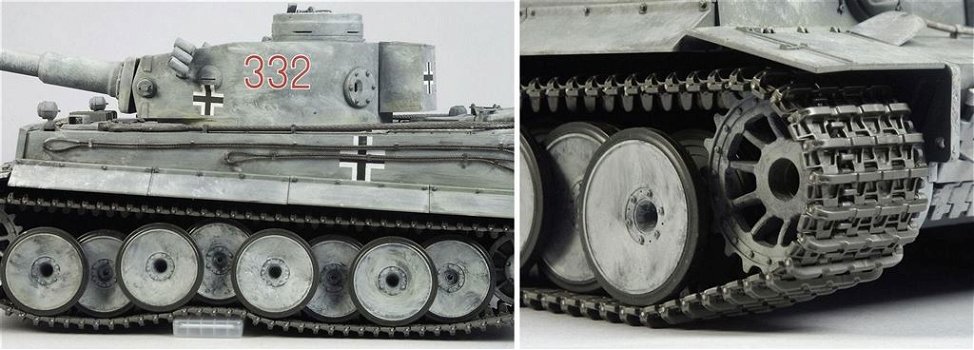 RC tank Tamiya 56010 bouwpakket Tiger I Early production Full Option Kit 1:16 - 2