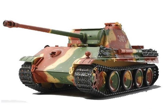 RC tank Tamiya 56022 bouwpakket German Panther Type G Full Option Kit 1:16 - 0