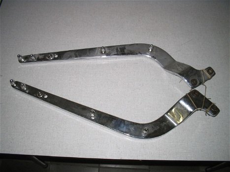 Harley achterspatbordfenders voor evo & twincam softailframe - 3