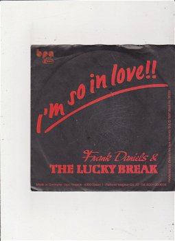 Single Frank Daniels & The Lucky Break - I'm so in love - 0