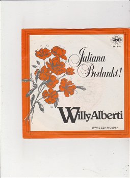 Single Willy Alberti - Juliana bedankt - 0
