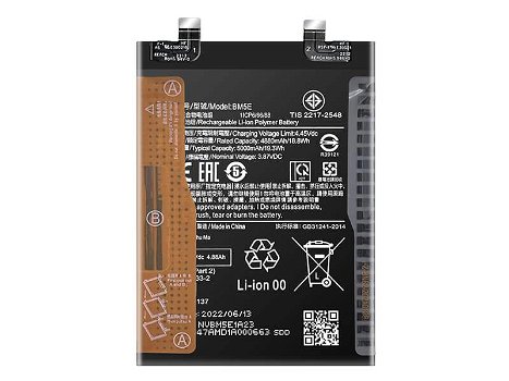 High-compatibility battery BM5E for XIAOMI K50pro - 0