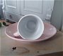 Ontbijtset polkadots / roze / stippen / Union Pacific Tableware - 2 - Thumbnail