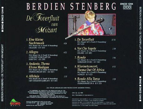 CD - Berdien Stenberg - De toverfluit van Mozart - 1