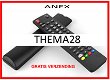 Vervangende afstandsbediening voor de THEMA28 van ANEX. - 0 - Thumbnail