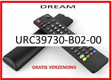 Vervangende afstandsbediening voor de URC39730-B02-00 van DREAM.
