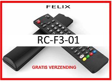 Vervangende afstandsbediening voor de RC-F3-01 van FELIX.