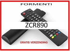 Vervangende afstandsbediening voor de ZCR890 van FORMENTI.