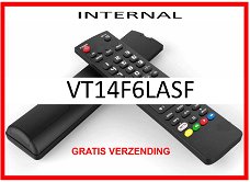 Vervangende afstandsbediening voor de VT14F6LASF van INTERNAL.