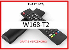 Vervangende afstandsbediening voor de W168-T2 van MEIQ.
