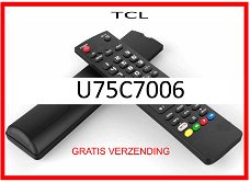 Vervangende afstandsbediening voor de U75C7006 van TCL.