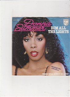 Single Donna Summer - Dim all the lights
