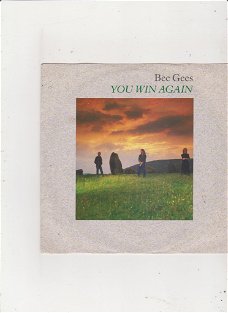 Single The Bee Gees - You win again