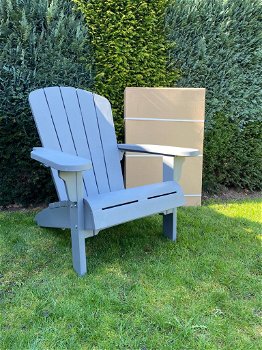 Keter troy adirondack stoelen grijs nieuw! - 0