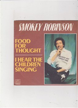 Single Smokey Robinson - Food for thought - 0