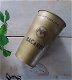 Bacardi Cuba Libre beker / glas - metaal - goud - cocktail - 0 - Thumbnail