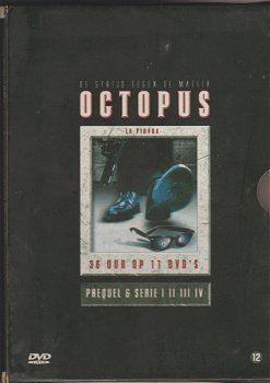 11DVD Octopus (La Piovra) Serie Prequel en 1 t/m 4 (36 uur) - 0