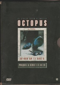 11DVD Octopus (La Piovra) Serie Prequel en 1 t/m 4 (36 uur)