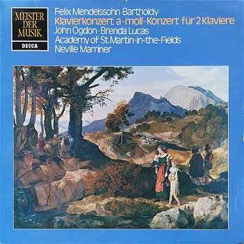 LP - Mendelssohn - John Ogden, Brenda Lucas, piano - 0