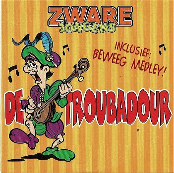 Zware Jongens – Troubadour (4 Track CDSingle) Nieuw - 0