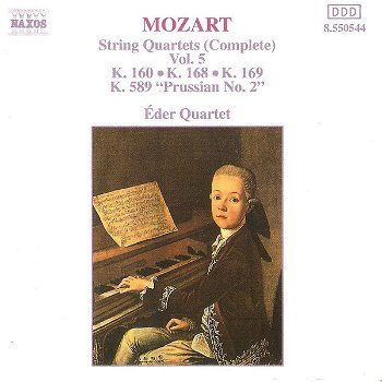 Éder Quartet - Mozart String Quartets 5 (CD) - 0