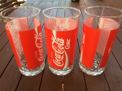 coca cola glazen ( 7stuks ) - 1