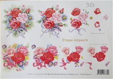 A4 knipvel BLOEMEN --- Le Suh 416904