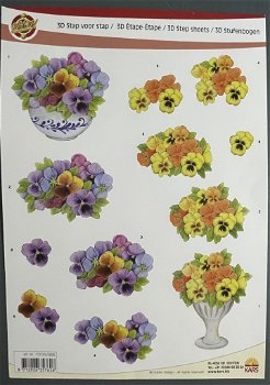 A4 knipvel BLOEMEN --- KARS 117145/5006 - 0