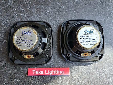 Osio 624 Auto Deur Car Speaker System - 2