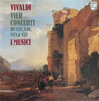 LP - Vivaldi - Vier concerti - I Musici - 0