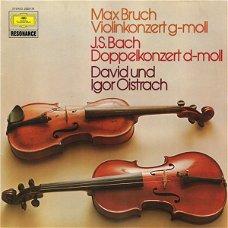 LP - Bruch, Bach - David en Igor Oistrach, viool