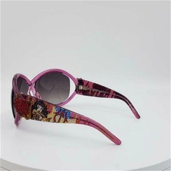 Zonnebril Ed Hardy EHS-048 64-14-115 Pink Sapphire - PinUp D - 6