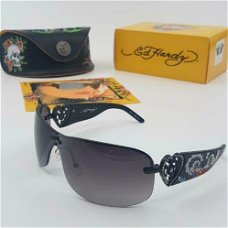 Zonnebril Ed Hardy EHS-031 75-14-120 Black - Skunk Black and