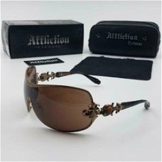 Zonnebril Affliction Fiona 140-120 Antique Gold, Bronze