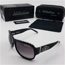 Zonnebril Affliction Raven 64-17-135 Gold Black Silver